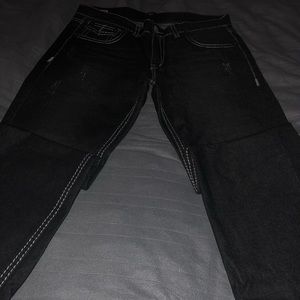 Used jeans (worn twice) missing back buttons